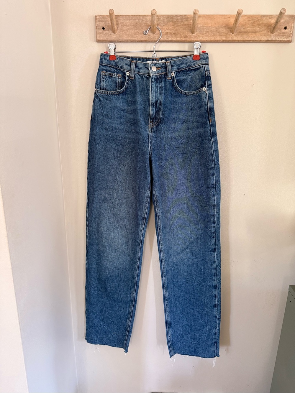 Classic Straight Leg Women's Jeans - Blue
